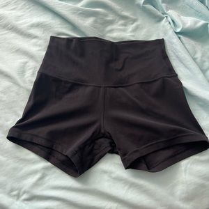 black biker shorts